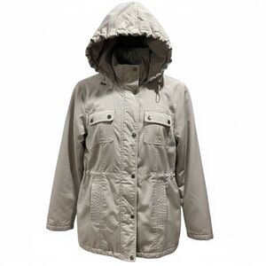 Vintage London Fog Tan Hooded Insulated Water-Resistant Parka Coat | Women’s